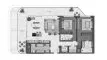 2 chambres Appartement plan d'étage «TYPE B1», The Arthouse
