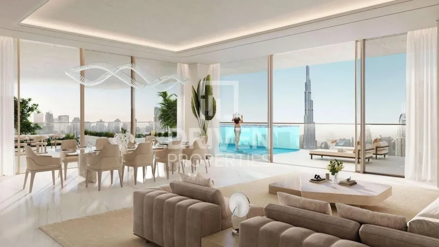 Appartement de 4 chambres à Downtown Dubai (Downtown Burj Dubai), UAE No. 4791 № 1