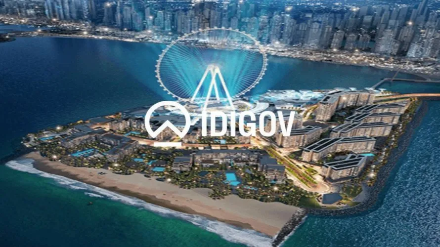 Appartement de 3 chambres à Bluewaters Residences, UAE No. 5202