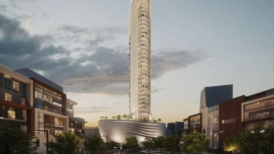 Квартира с 4 спальнями в JUMEIRAH LIVING BUSINESS BAY, Бизнес-Бэй, Дубай, ОАЭ №1185 № 2