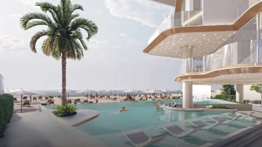 Квартира с 4 спальнями в  Al Marjan Island, Рас-эль-Хайма, ОАЭ №2990