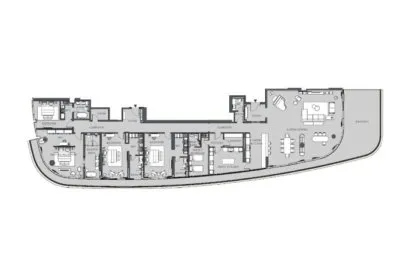 Квартира с 4 спальнями в  Рас-эль-Хайма, ОАЭ №1000