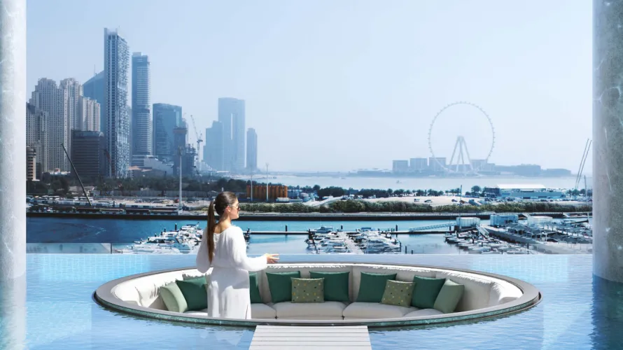 Квартира с 3 спальнями в W Residences Dubai Harbour, Dubai Harbour, Дубай, ОАЭ №1247 № 3