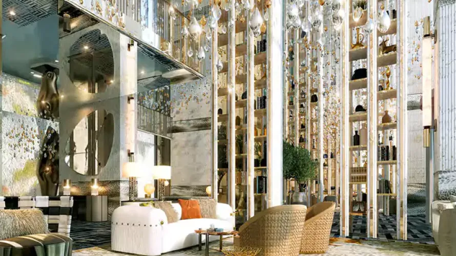 Пентхаус с 2 спальнями в CAVALLI TOWER, Dubai Harbour, Дубай, ОАЭ №864 № 5