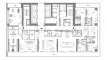 Планировка Пентхауса «5BR» с 5 спальнями в ЖК W Residences Dubai Harbour