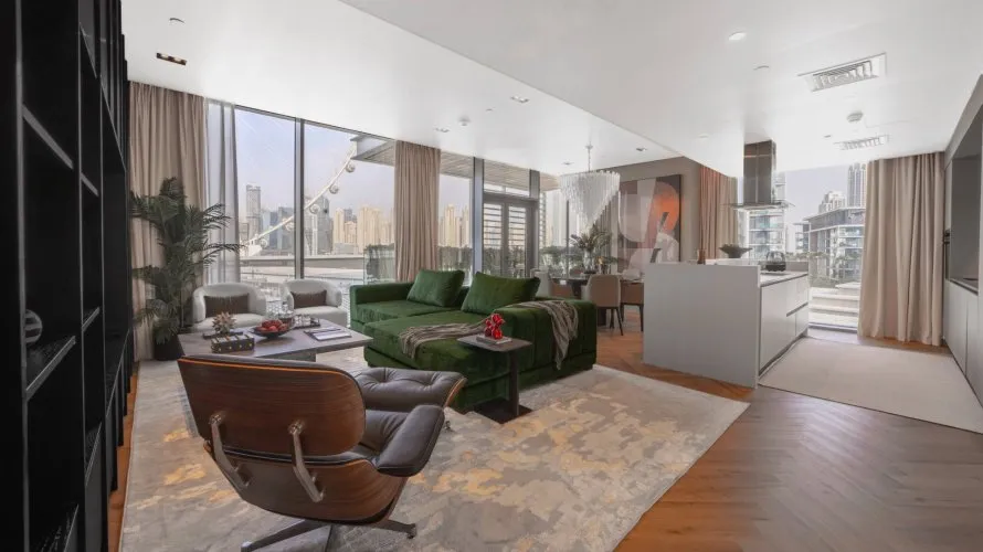 Квартира с 3 спальнями в  Bluewaters Residences, Bluewaters, Дубай, ОАЭ №1229 № 21
