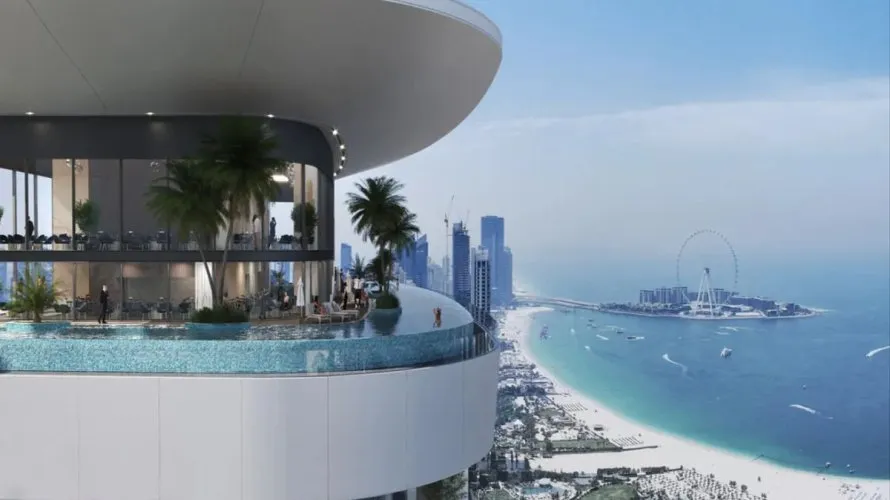 Квартира с 3 спальнями в Dubai Harbour, Дубай, ОАЭ №2002 № 5
