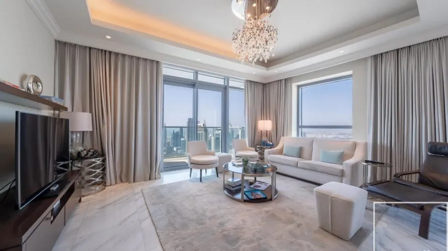 Квартира с 3 спальнями в  The Address Residence Fountain Views, Даунтаун Дубай (Даунтаун Бурдж Дубай), Дубай, ОАЭ №1843