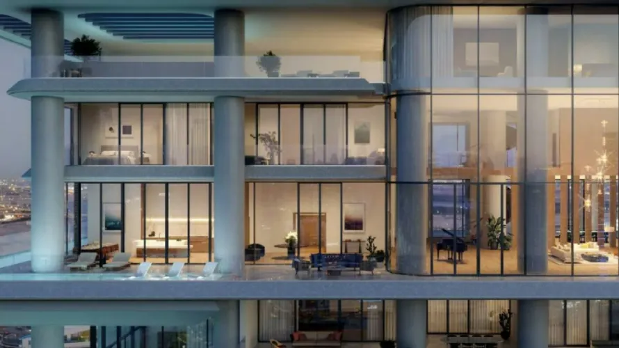 Квартира с 3 спальнями в  Бизнес-Бэй, Дубай, ОАЭ №1731 № 1