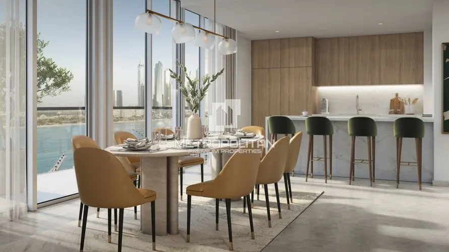 Квартира с 4 спальнями в  EMAAR Beachfront, Dubai Harbour, Дубай, ОАЭ №1194 № 1