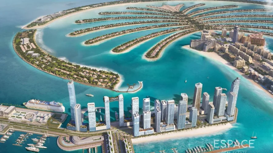 Пентхаус с 4 спальнями в Dubai Harbour, Дубай, ОАЭ №1965 № 3