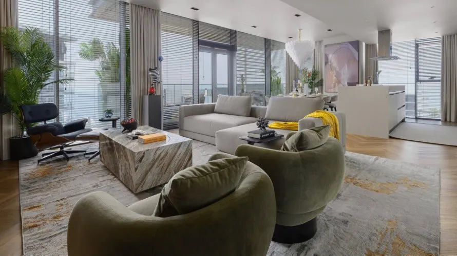 Квартира с 4 спальнями в BLUEWATERS RESIDENCES, Bluewaters Residences, Bluewaters, Дубай, ОАЭ №1232 № 19