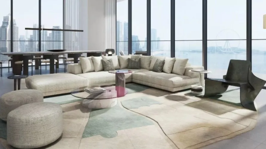 Квартира с 4 спальнями в W Residences Dubai Harbour, Dubai Harbour, Дубай, ОАЭ №1209 № 13