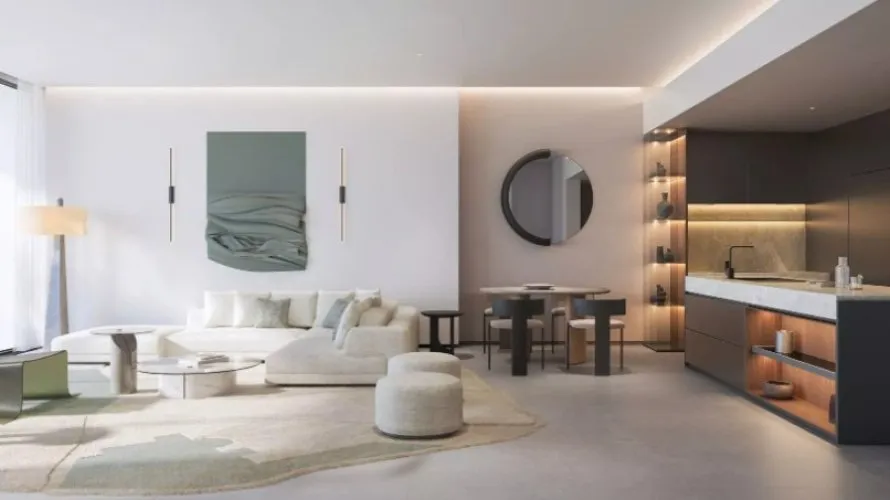 Квартира с 4 спальнями в W Residences Dubai Harbour, Dubai Harbour, Дубай, ОАЭ №1209 № 12