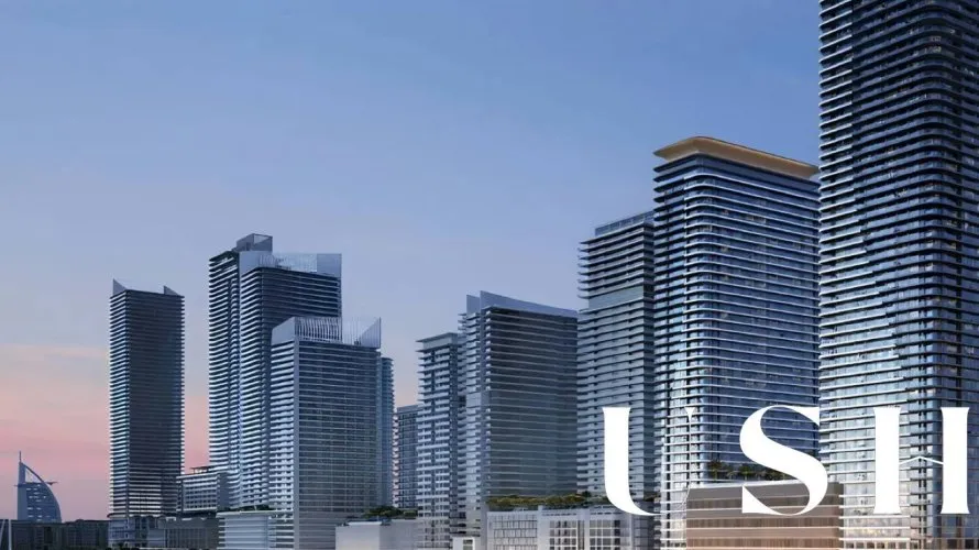 Квартира с 4 спальнями в EMAAR Beachfront, Dubai Harbour, Дубай, ОАЭ №1498 № 3