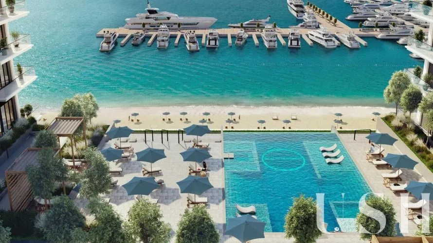 Квартира с 3 спальнями в EMAAR Beachfront, Dubai Harbour, Дубай, ОАЭ №1488 № 5
