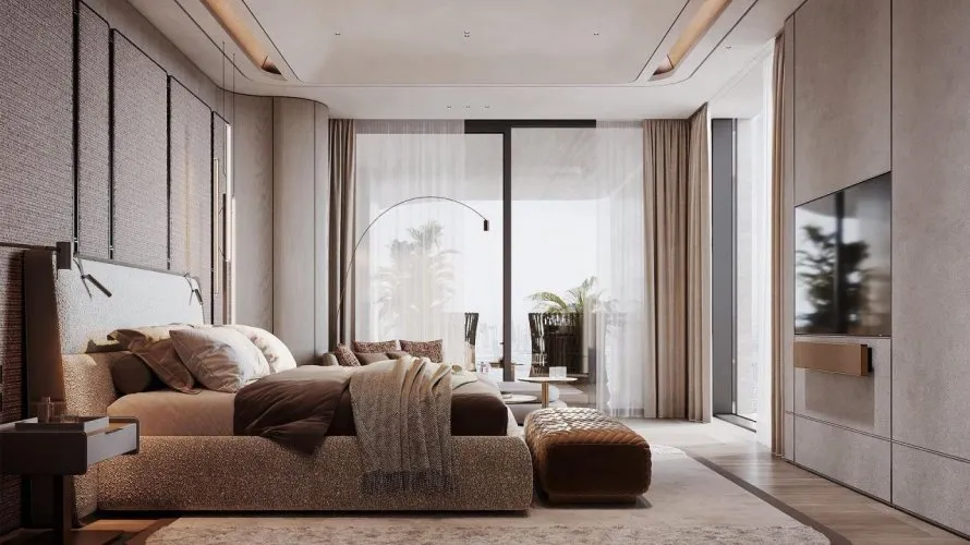 Квартира с 3 спальнями в ELA Residences, Пальма Джумейра, Дубай, ОАЭ №1084 № 1