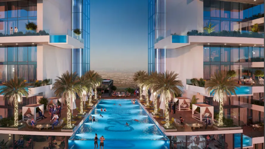 Пентхаус с 2 спальнями в CAVALLI TOWER, Dubai Harbour, Дубай, ОАЭ №864 № 6