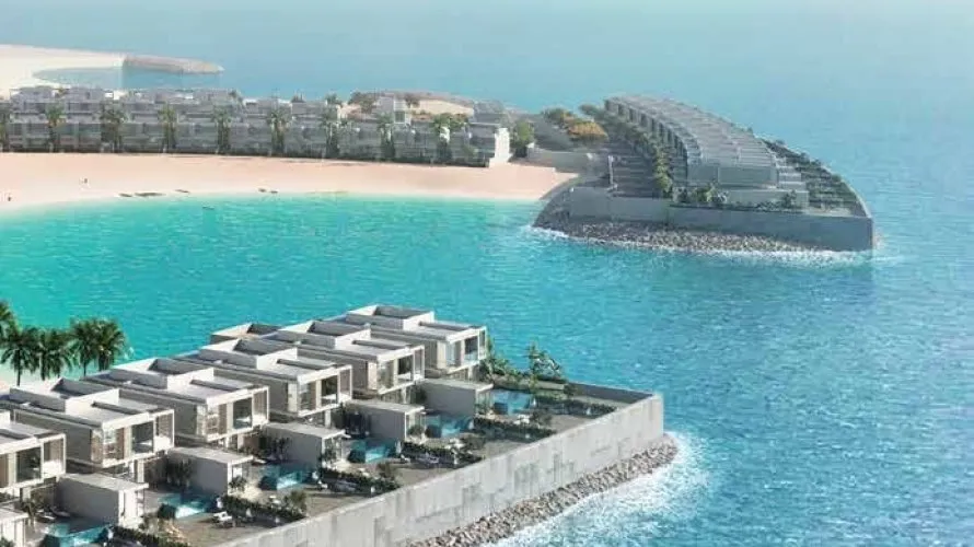 Квартира с 1 спальней в  Al Marjan Island, Рас-эль-Хайма, ОАЭ №2439 № 1