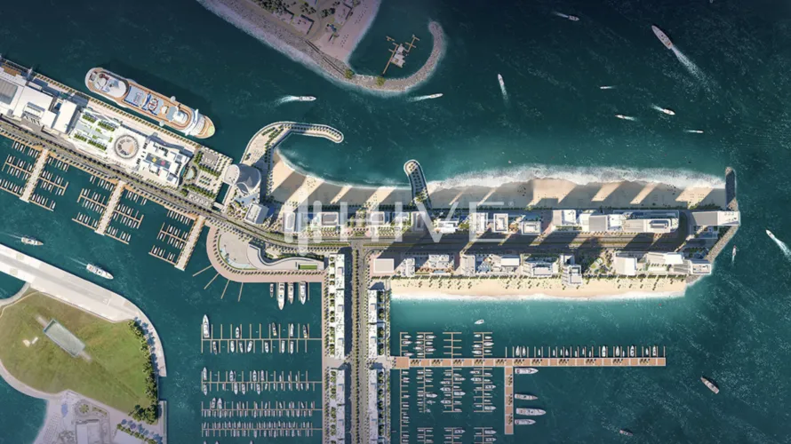 Квартира с 4 спальнями в EMAAR Beachfront, Dubai Harbour, Дубай, ОАЭ №846 № 1