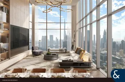 Квартира с 3 спальнями в  Sheikh Zayed Road, Дубай, ОАЭ №2612