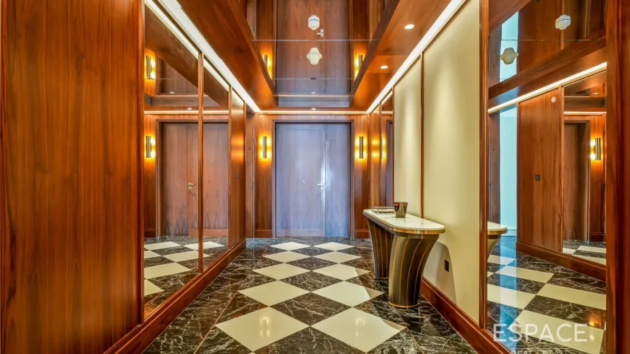 Дуплекс с 4 спальнями в  Dorchester Collection Dubai, Бизнес-Бэй, Дубай, ОАЭ №1959 № 9
