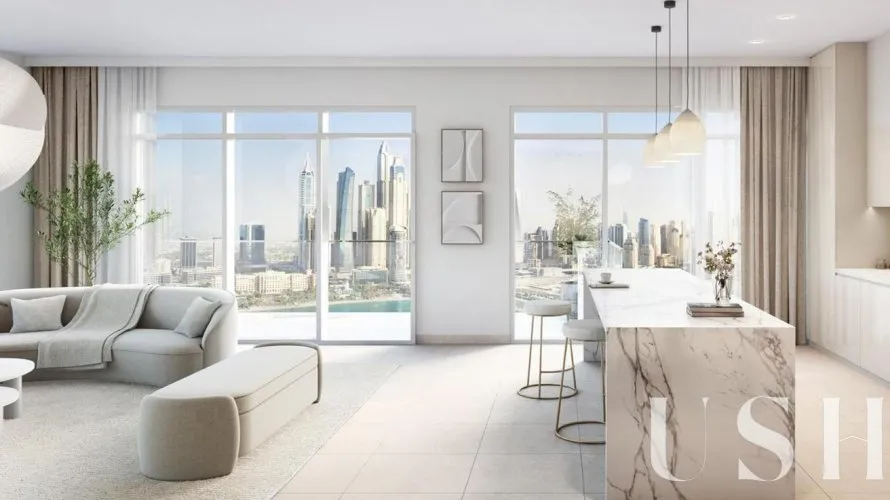 Квартира с 3 спальнями в EMAAR Beachfront, Dubai Harbour, Дубай, ОАЭ №1488 № 7