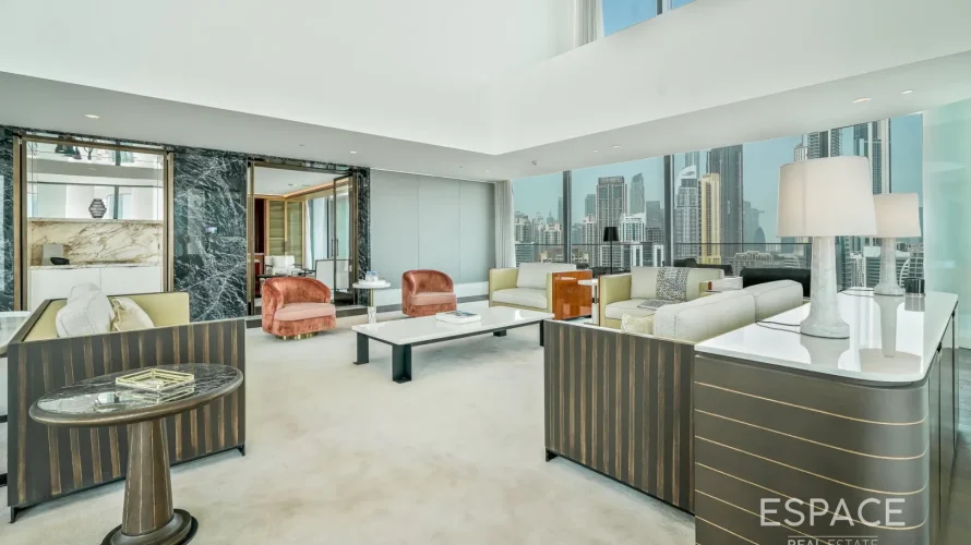 Дуплекс с 4 спальнями в  Dorchester Collection Dubai, Бизнес-Бэй, Дубай, ОАЭ №1959 № 4