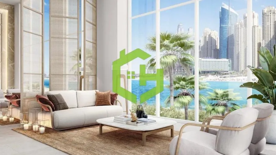 Пентхаус с 5 спальнями в  Bluewaters Residences, Bluewaters, Дубай, ОАЭ №1020