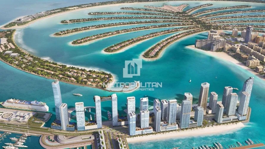 Квартира с 4 спальнями в  EMAAR Beachfront, Dubai Harbour, Дубай, ОАЭ №1367 № 8