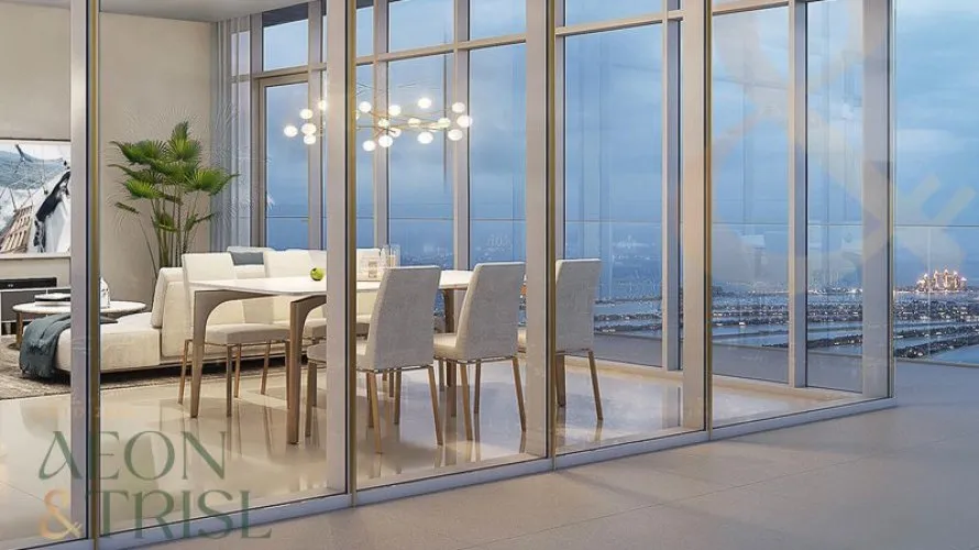 Пентхаус с 4 спальнями в EMAAR Beachfront, Dubai Harbour, Дубай, ОАЭ №1887 № 1