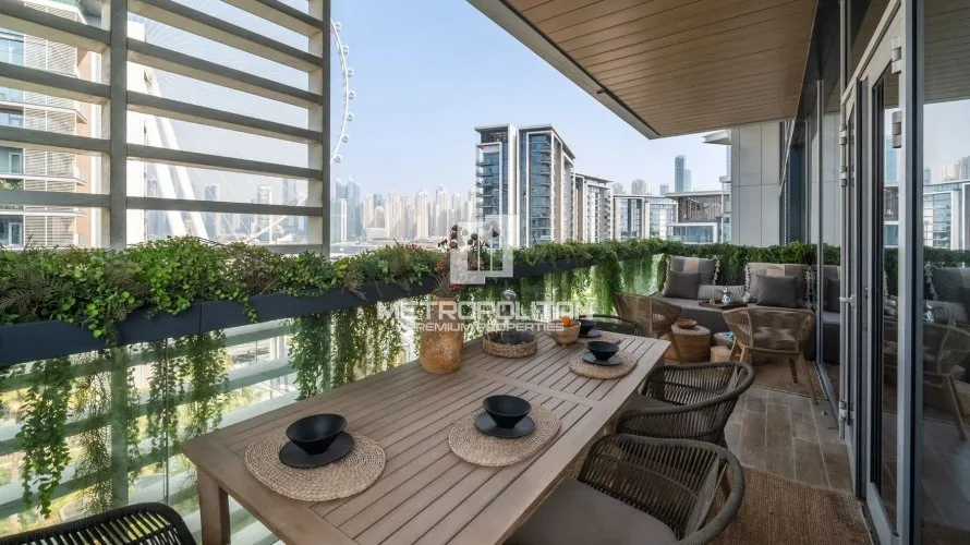 Квартира с 3 спальнями в  Bluewaters Residences, Bluewaters, Дубай, ОАЭ №2158 № 24
