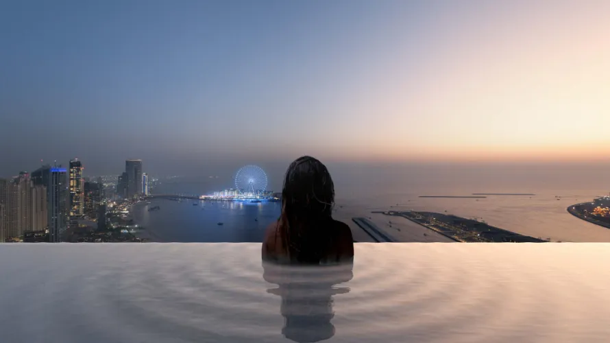 Квартира с 3 спальнями в W Residences Dubai Harbour, Dubai Harbour, Дубай, ОАЭ №1247 № 1