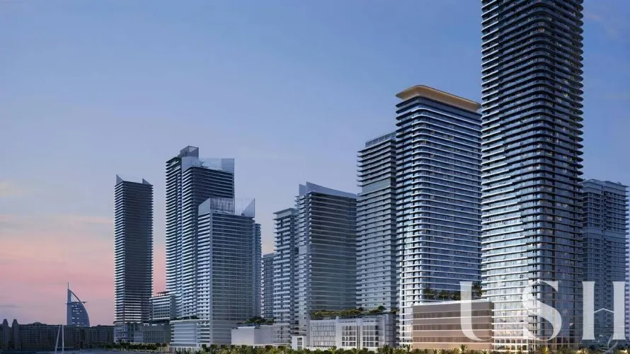 Пентхаус с 4 спальнями в EMAAR Beachfront, Dubai Harbour, Дубай, ОАЭ №1487 № 3