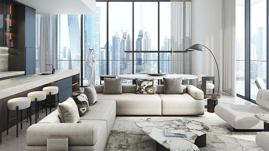 Квартира с 4 спальнями в W Residences Dubai Harbour, Dubai Harbour, Дубай, ОАЭ №1209 № 7