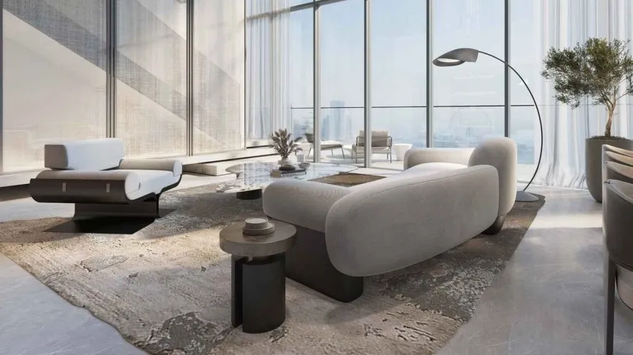 Квартира с 4 спальнями в W Residences Dubai Harbour Tower 2, Дубай Марина, Дубай, ОАЭ №1282 № 6
