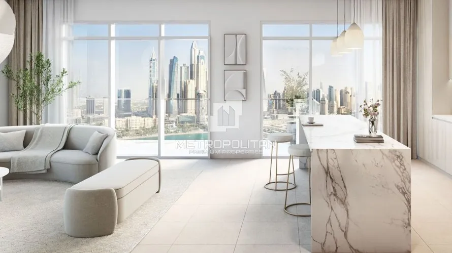 Квартира с 4 спальнями в  EMAAR Beachfront, Dubai Harbour, Дубай, ОАЭ №1367 № 3