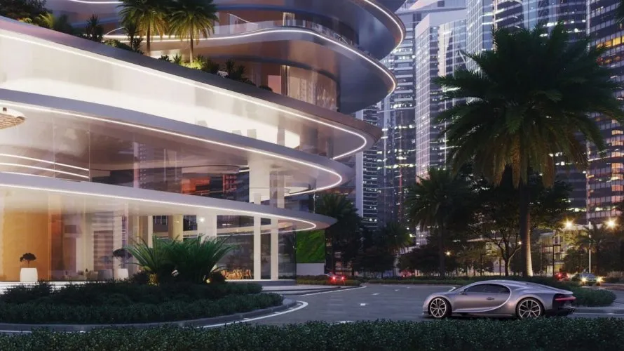 Квартира с 2 спальнями в  Бизнес-Бэй, Дубай, ОАЭ №1730