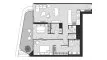 Планировка Квартиры «TYPE 2B» с 2 спальнями в ЖК Artistry Two Residences