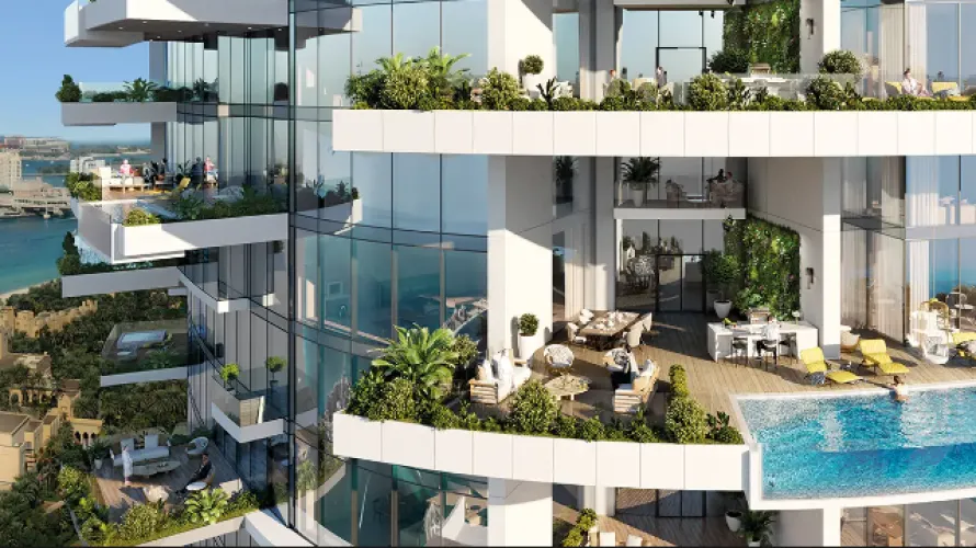 Пентхаус с 2 спальнями в CAVALLI TOWER, Dubai Harbour, Дубай, ОАЭ №864 № 4