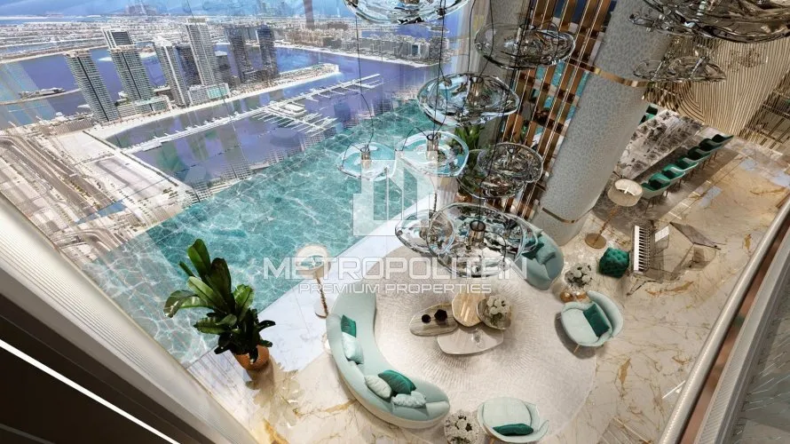 Квартира с 3 спальнями в  Dubai Harbour, Дубай, ОАЭ №2191 № 1
