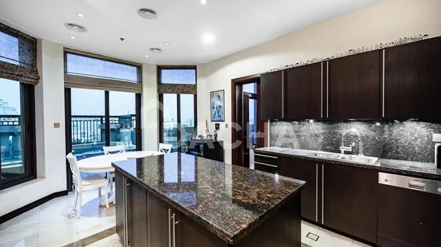 Пентхаус с 4 спальнями в  The Fairmont Palm Residences, Пальма Джумейра, Дубай, ОАЭ №3000