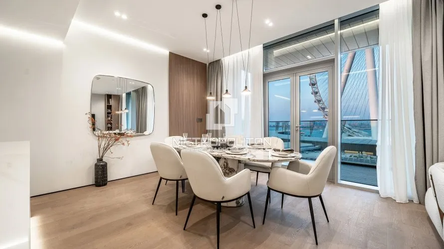 Квартира с 2 спальнями в  Bluewaters Residences, Bluewaters, Дубай, ОАЭ №2185 № 4
