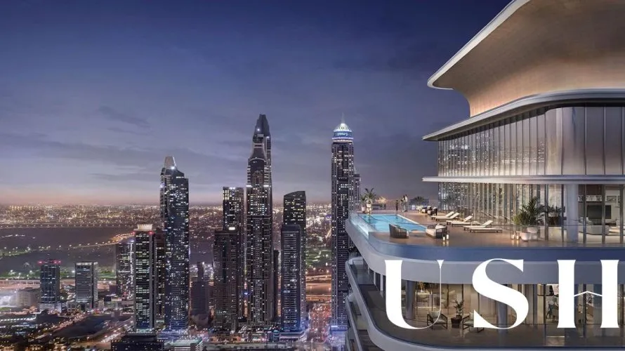Квартира с 4 спальнями в EMAAR Beachfront, Dubai Harbour, Дубай, ОАЭ №1498 № 1