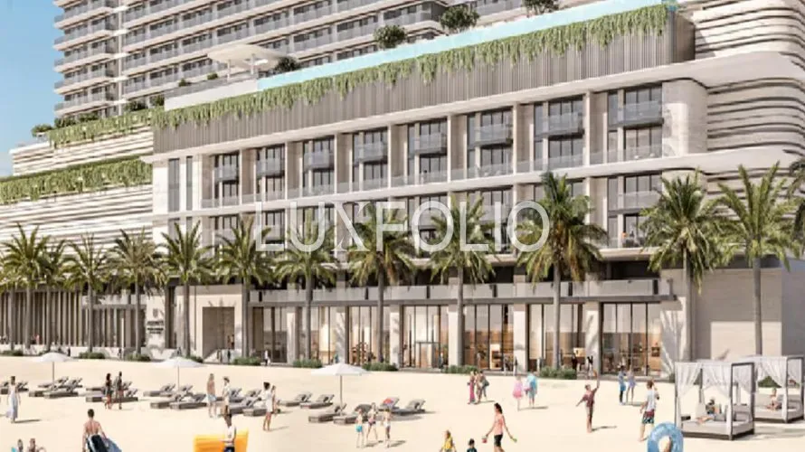 Квартира с 3 спальнями в  EMAAR Beachfront, Dubai Harbour, Дубай, ОАЭ №3208 № 1