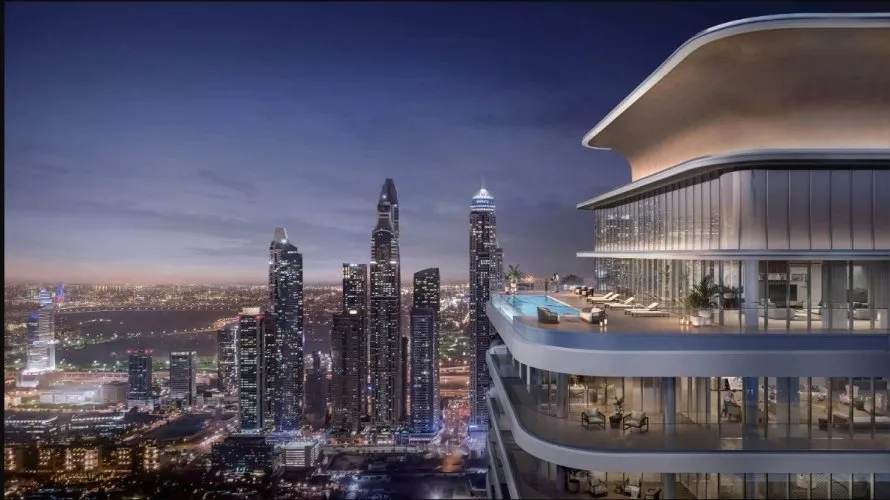 Квартира с 4 спальнями в Dubai Harbour, Дубай, ОАЭ №3342 № 1