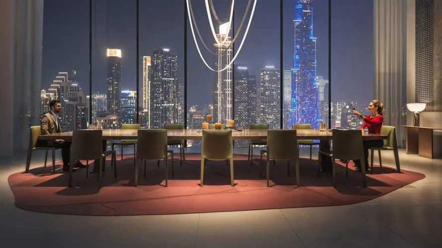Квартира с 3 спальнями в Inaura Hotels & Residences Downtown, Бурдж-Халифа, Дубай, ОАЭ №3423 № 2