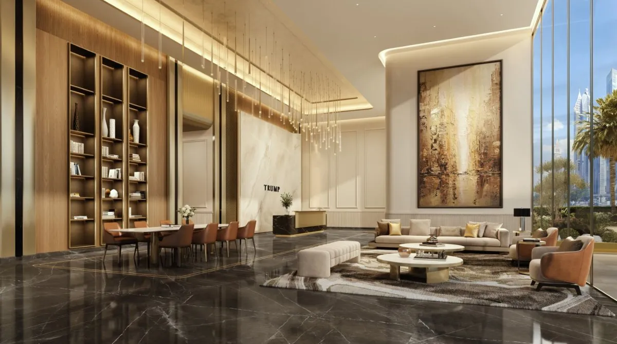Квартира с 3 спальнями в Trump International Hotel & Tower Dubai, City Walk, Дубай, ОАЭ №3192