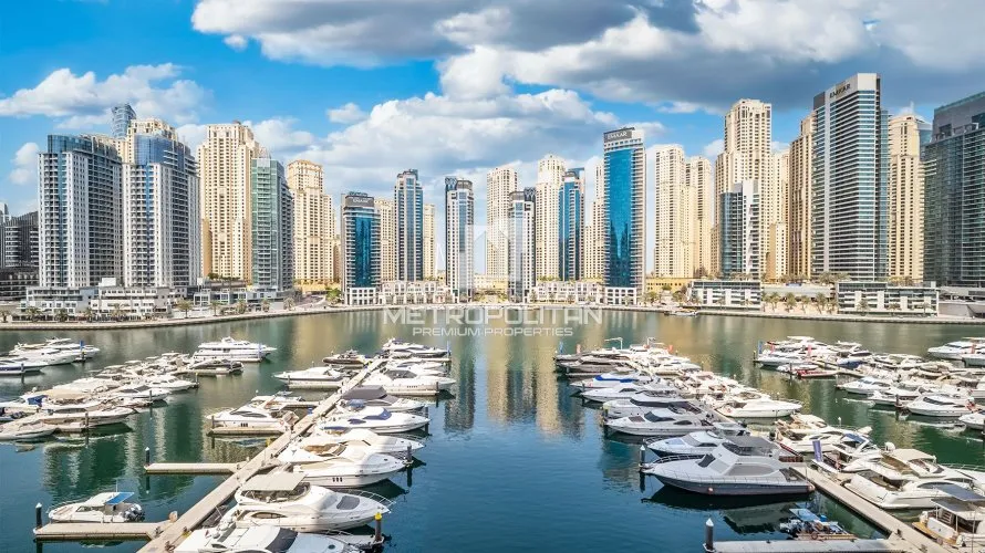 Квартира с 2 спальнями в Vida Residences Dubai Marina, Дубай Марина, Дубай, ОАЭ №3581 № 1