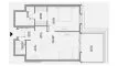 Планировка Квартиры «1BR» с 1 спальней в ЖК Cheval Residences